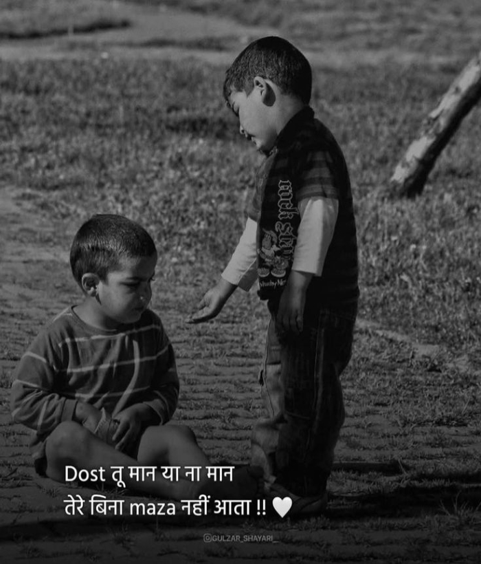 Bhai KE Liye Shayari in English 2 Line in Hindi